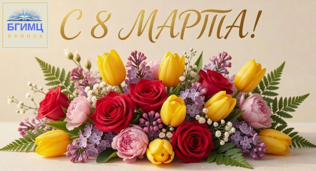 С Международным женским днём, 8 Марта!